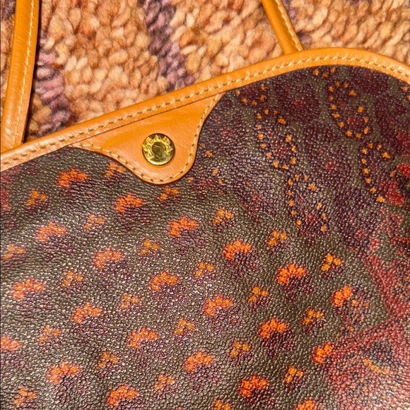 Vintage Escada Crossbody Bag with Floral Print - Picture 3 of 9